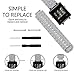 for Garmin Vivoactive Bands/Garmin Approach S2 S4 Bands Silicone Replacement Smart Wrist Watch Accessory Band Strap for Garmin Vivoactive, One Size