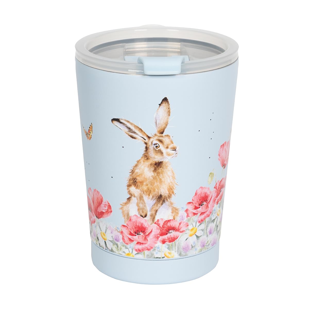 Wrendale Designs by Hannah Dale Field of Flowers' Hare Thermal Travel Cup