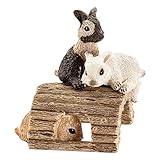 Schleich Playing Baby Rabbits Toy Figure