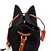 OCT17 Fashion Tassel buckets Tote Handbag, Women Messenger Hobos Shoulder Bags, Crossbody Satchel Bag - Black
