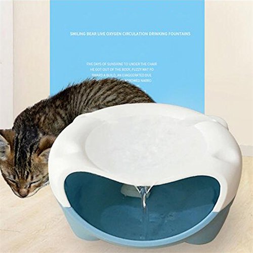 Zehui Pet Drinking Fountain Electric Automatic Water Fountains for Dogs Cats Super Silent Healthy Water Dispenser for Pets - Thumbnail 5