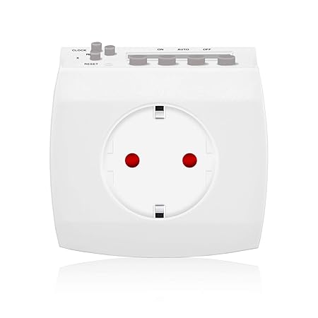 benon B2182 Zeitschaltuhr digital, LCD-Display, Kindersicherung - 3680W, bis zu 8 Programme