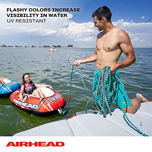 Airhead 2 Section Tow Rope 14 Rider Towable Tube Rope, Dual Sections