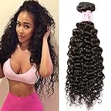 Beauty Forever Jerry Curly Virgin Hair 1 Bundle 95g~100g Brazilian Hair 100% Unprocessed Human Virgin Hair Extensions (26 inch)