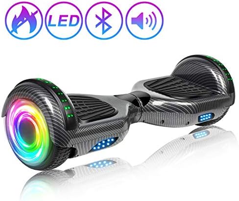 SISIGAD Hoverboard Self Balancing Scooter 6.5" Two-Wheel Self Balancing