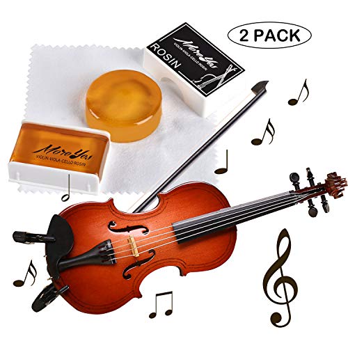 String Rosin for Violin Viola and Cello Rosin for Bows (yellow RR 2 pack)