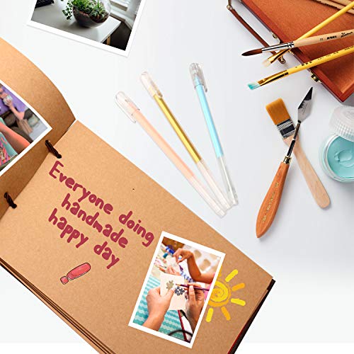 Our Adventure Book,WERTIOO Photo Album Scrapbook DIY Handmade Album Scrap book 11.6x7.5 Inch 100 Pages With DIY Accessories Kit
