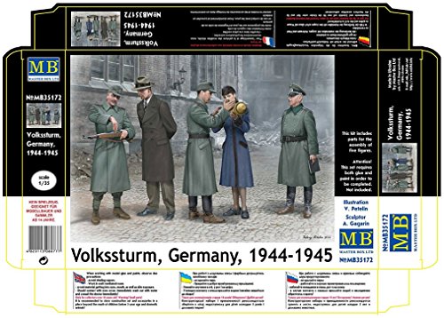VOLKSSTURM, GERMANY, 1944-1945 1/35 MASTER BOX 35172
