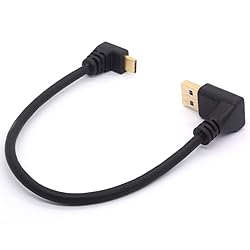GLHONG 25CM USB Type C Extension Cord Gold Plated
