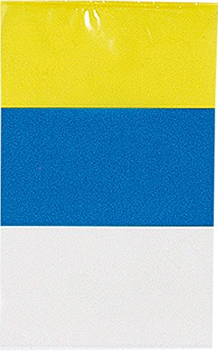 VERBETENA – Flag Plastic Canary 20 x 30 cm, Bag 5 x 10 meters (011200066)