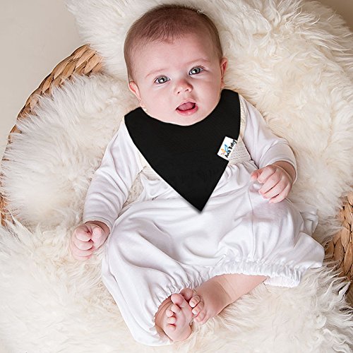 image for 10-Pack Baby Bandana Drool Bibs for Drooling and Teething, 100% Organi