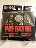 MiniMates Predators - Mission Briefing Dutch & Jungle Demon Predator