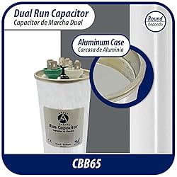 Appli Parts Dual Run Capacitor for ac 30+5 Mfd uF