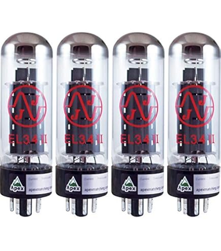Amazon.com: Vacuum Tube - EL34 II, JJ Electronics, Pentode, Apex