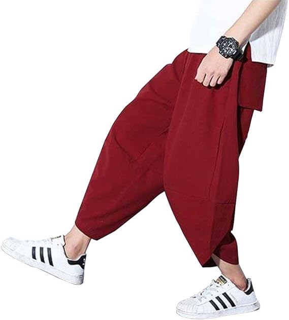 Amazon サルエルパンツ 九分丈 メンズ リネンパンツ 綿麻 リラックス パンツ 薄手 カジュアル 春夏 Xxl レッド ロングパンツ 通販 Amazon サルエルパンツ 九分丈 メンズ リネンパンツ 綿麻 リラックス パンツ 薄手 カジュアル 春夏 Xxl レッド ロングパンツ 通販