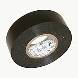 JVCC EL7566-AW Synthetic Rubber Electrical Tape, 1 in. x 66 ft. (24mm x 20m), Black