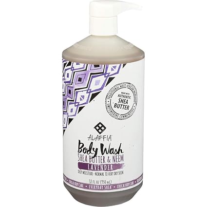 Alaffia Everyday Shea Body Wash Naturally Helps Moisturize And Cleanse Without Stripping Natural Oils With Shea Butter Neem And Coconut Oil Fair