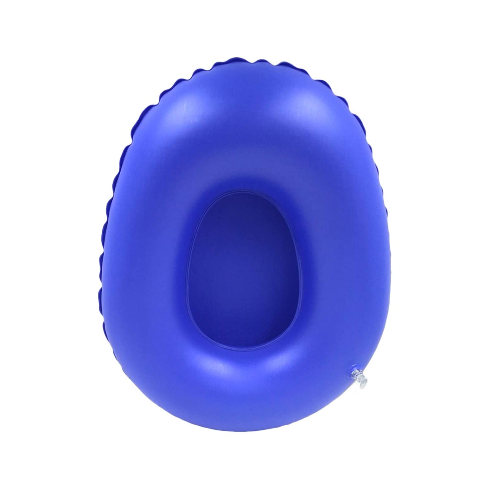 Portable Air Bedpan, Inflatable Cushions Potty for Home Hospital Elderly Bedridden, Washable Air Inflation Bed Pans for Females, Bed Pan for Men, Inflatable Stool Toilet Nursing Toilet (Blue)