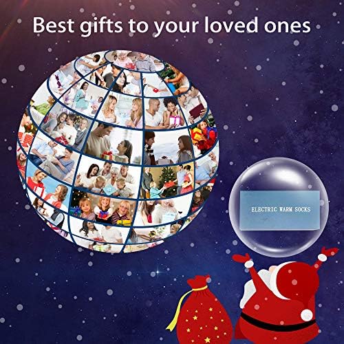 SVPRO Rechargeable Electrical Heated Socks Battery Powered Thermal Socks