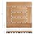 Yaheetech 27PCS Deck Tiles Interlocking Wood Composite Decking Flooring Patio Pavers Tiles Solid Wood and Plastic Indoor Outdoor 12 x 12"