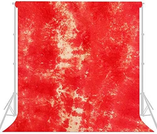 JULIUS STUDIO6 X 9 Ft Signal Red Hand Dyed Muslin Backdrop Background Screen for Photo Video Studio, LIQ122-JSAG