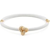 kate spade new york Double Knot Pave Hinged Bangle
