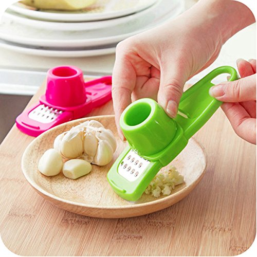 Pink Lizard Creative Manual Garlic Ginger Masher Grinding Tool Machine Garlic Crusher Presses Cutter - Thumbnail 5