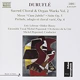 SACRED CHORAL WORKS 2 / ORGAN WORKS                image
