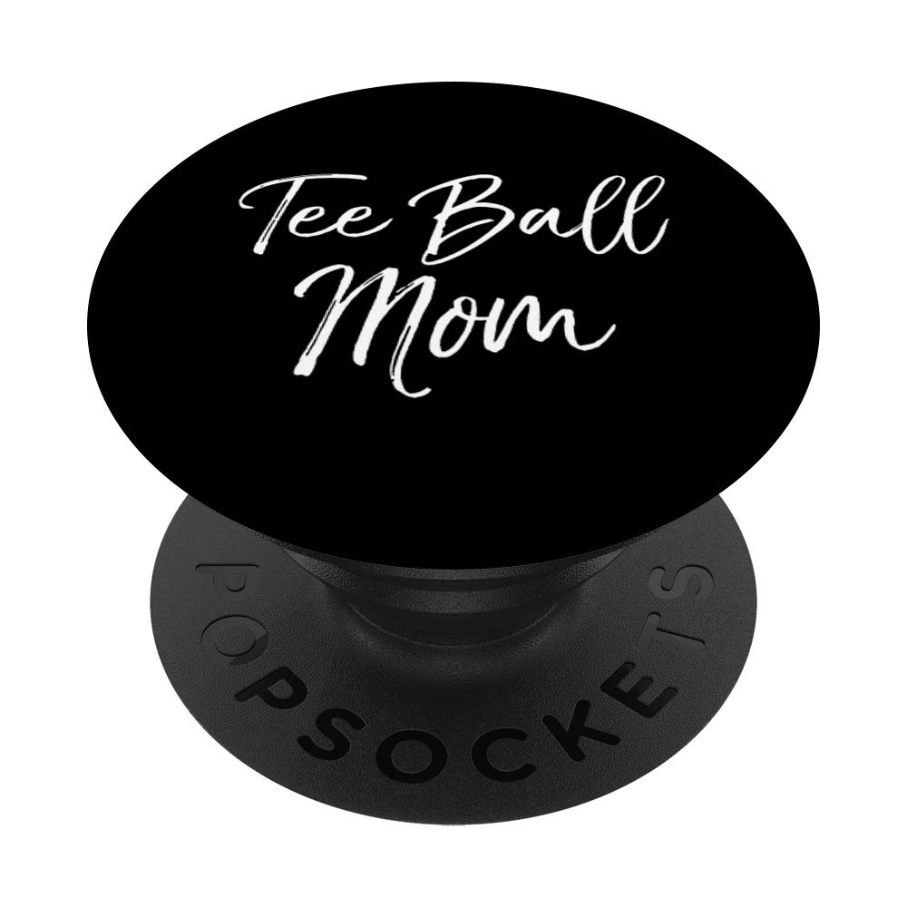 Baseball Mom Quote Phone Case Gift for Mother Tee Ball Mom PopSockets Grip and Stand for Phones and Tablets