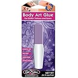 Body Adhesive / Body Glue for Glitter Tattoos / Temporary Tattoos -HYPOALLERGENIC and DERMATOLOGIST TESTED!