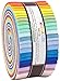 Kona Cotton Solids New Colors 2017 Roll Up 40 2.5-inch Strips Jelly Roll Robert Kaufman RU-722-40