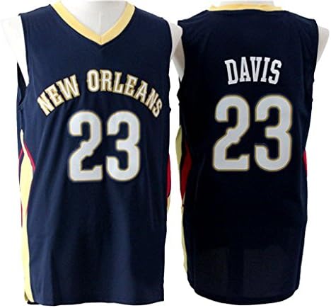 Men's Adult #23 Anthony Davis Jersey Navy