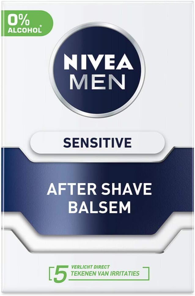 Nivea Aftershave Balm Sensitive, 100 g,81306, 100 ml (Pack of 1) - Image 3