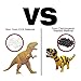 Dinosaur Toys,Plastic Dinos Figures Play Set with Carrying Case,5-7 Inch, Pack of 12