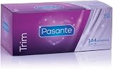 Pasante Trim Extra Small Condom 49mm Slim Fit 144 Pack S XS