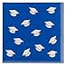 100 Pack Graduation Party Napkins - Graduation Cap Cocktail Napkins for Party Supplies - Blue, 5 x 5 Inches