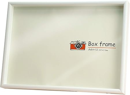 Amazon Vanjoh ボックスフレーム ホワイト フォトフレーム 通販