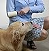 USA Made Pet Hair Lint Roller Refill Sticky Adhesive Remover 215 Sheet Large Roll Value Pack with Bonus Travel Roller for Clothes Furniture by IHI