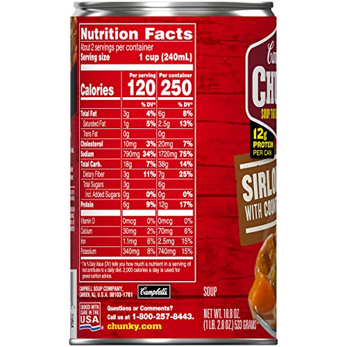 Campbell's Chunky Sirloin Burger Soup - Image 6