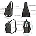 Bekahizar Tactical Sling Bag Military Shoulder Pack Outdoor Molle Chest Backpack