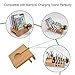Bamboo Watch Stand for Watch Charger, Watch Stand Holder Dock Organizer for BEEBO BEABO Charging Station and More Wood Charging Stations