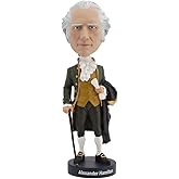 Royal Bobbles Alexander Hamilton Bobblehead, Premium Polyresin Lifelike Figure, Unique Serial Number, Exquisite Detail
