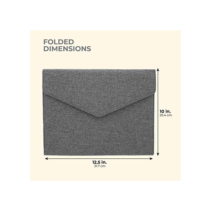 Paper Junkie Grey Business Portfolio Padfolio Folder