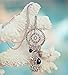 Boho Dreamcatcher Pendant Long Heart & Free Spirit Bird Necklace - Spunky Soul Collection
