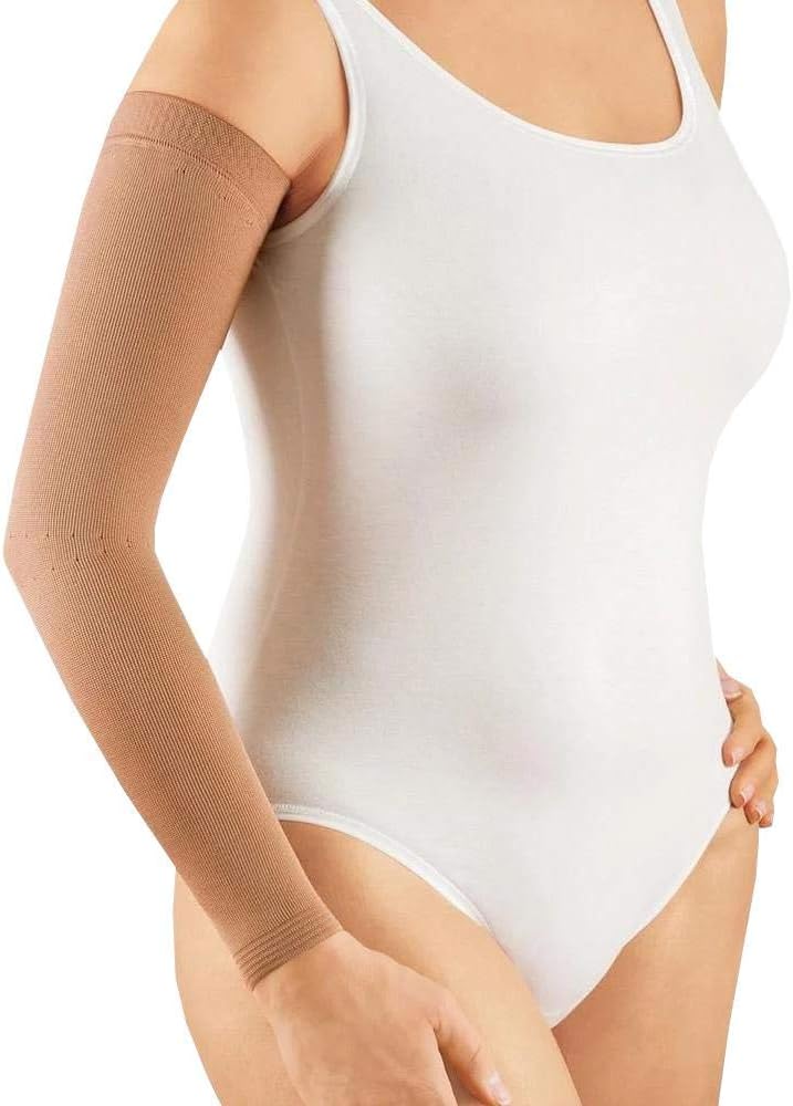 Lauftex Lymphedema Arm Sleeves for Women, Medical