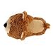Everberry Fuzzy Bear Slippers - Plush Teddy Animal Slippers, 7-10.5