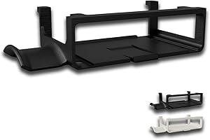 Under Desk for Audio Interface Mount with Headphone Holder for Focusrite Scarlett 2i2 4th Gen, Space-Saving Bracket with Scre