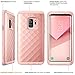 Clayco Hera Series Full Body Rugged Protector Case for Samsung Galaxy S9 (2018 Release), Rose Gold