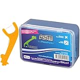 ASM Flosser for Kids,Dental Floss,Floss Picks,Tooth Cleaning Tools,Dental Cleaning Tools, 40 each  (Pack of 2) 80 ct total