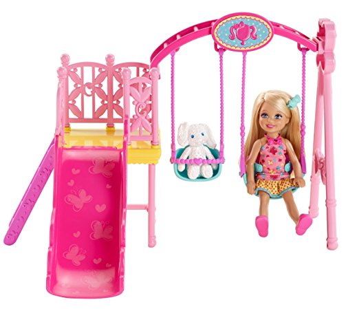 Barbie sisters chelsea swing set